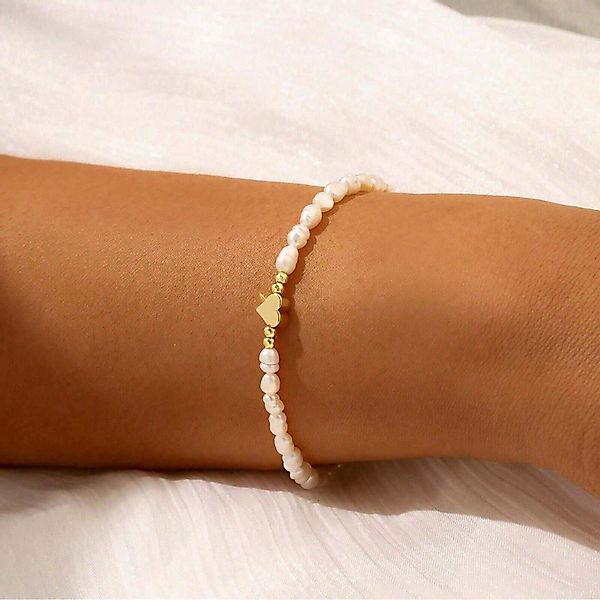 The Beauty House Armband Romantisches Herz-Armband günstig online kaufen