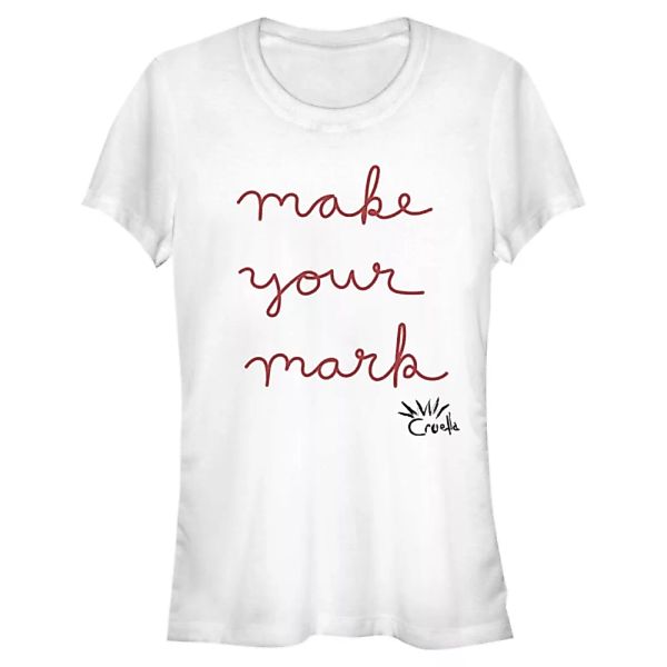 Disney Classics - Cruella - Text Make Your Mark - Frauen T-Shirt günstig online kaufen