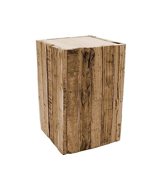 Spetebo Blumentisch Holz Sockel LEON - S - ca. 30x20 cm (Packung, 1-St., St günstig online kaufen