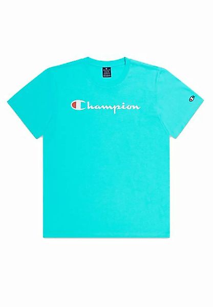 Champion T-Shirt Champion Herren T-Shirt 219831 BS049 CCK Türkis günstig online kaufen