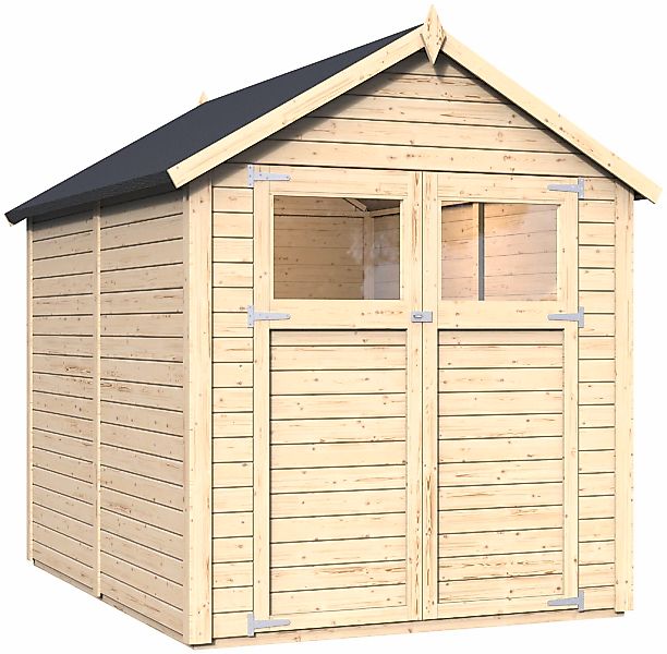 KONIFERA Gartenhaus Sylt 3, BxT: 202x252 cm, Inklusive Fussboden günstig online kaufen