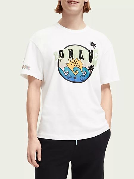 Scotch & Soda Unisex Born to Love artwork T-shirt günstig online kaufen