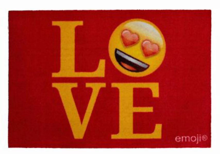 Rockbites Türmatte Emoji LOVE bunt Gr. one size günstig online kaufen