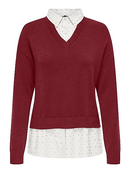 ONLY 2-in-1-Pullover ONLDAGMAR LS COLLAR MIX günstig online kaufen