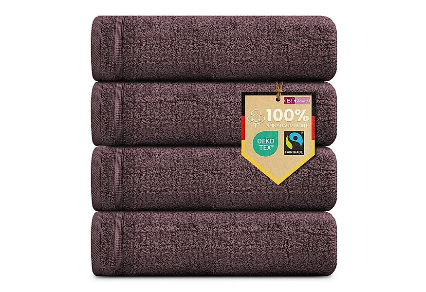 B!HOME Handtücher Set Saunatücher, Duschtücher, Gästehandtücher 100% Baumwo günstig online kaufen