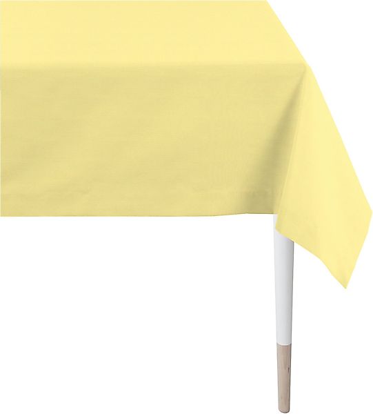 APELT Tischdecke 4362 Rips-Uni (1-tlg), UNI-BASIC günstig online kaufen