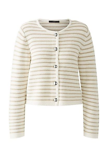 Oui Strickjacke Strickjacke reine Baumwolle günstig online kaufen