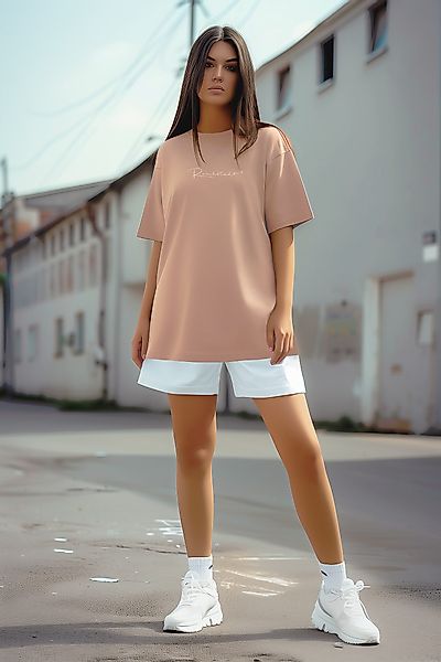 Reichstadt Oversize-Shirt Casual Extra Großes T-Shirt günstig online kaufen
