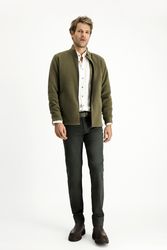 KIGILI Fleecepullover Fleece-Sweatshirt mit halblangem Reißverschluss günstig online kaufen