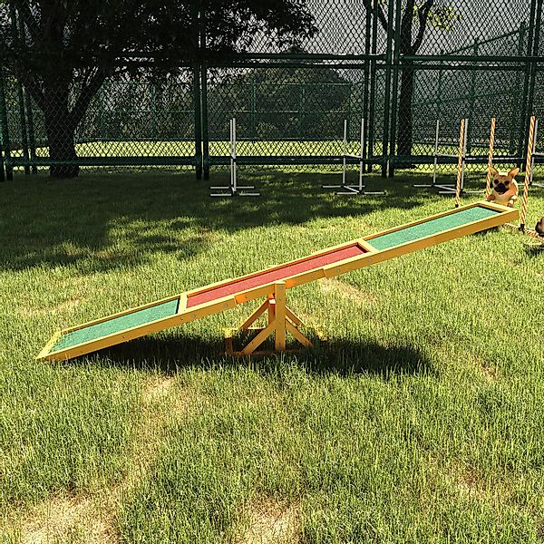 PawHut Agility-Hürde Hundewippe Spielzeug für Haustiere, günstig online kaufen