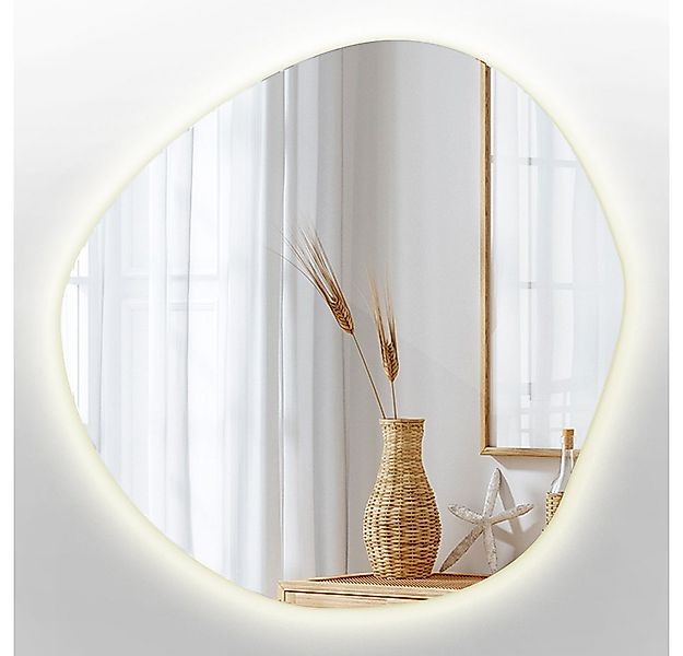 Tulup LED-Lichtspiegel Badspiegel LED Modern Spiegel Beleuchtung (Warmweiß günstig online kaufen