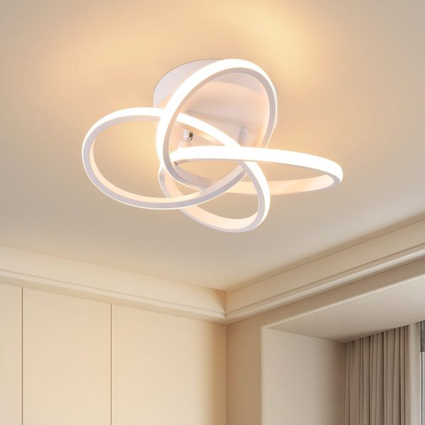 Nettlife LED Deckenleuchte LED Deckenleuchte Modern günstig online kaufen