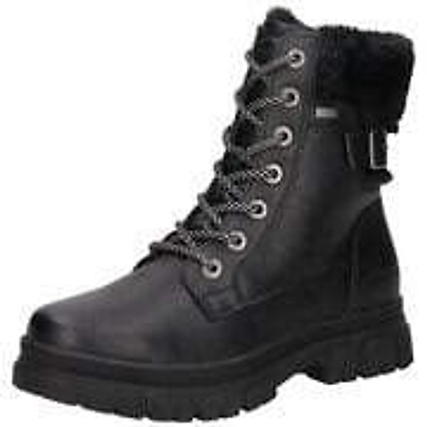 Tom Tailor Schnür Boots Damen schwarz günstig online kaufen