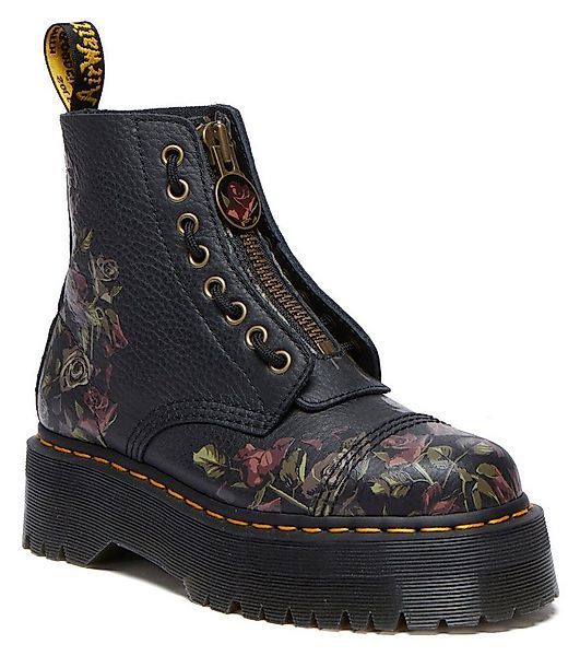 DR. MARTENS Sinclair Decayed Roses Tumbled Nappa Leder Stiefel Schlupfboots günstig online kaufen