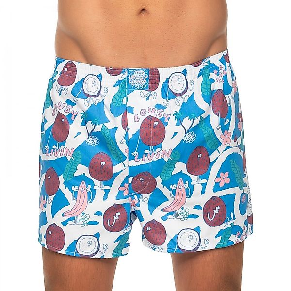 Lousy Livin Boxershorts Türkis mit Motiv günstig online kaufen