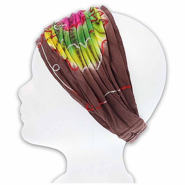 KUNST UND MAGIE Stirnband Batik elastisches günstig online kaufen