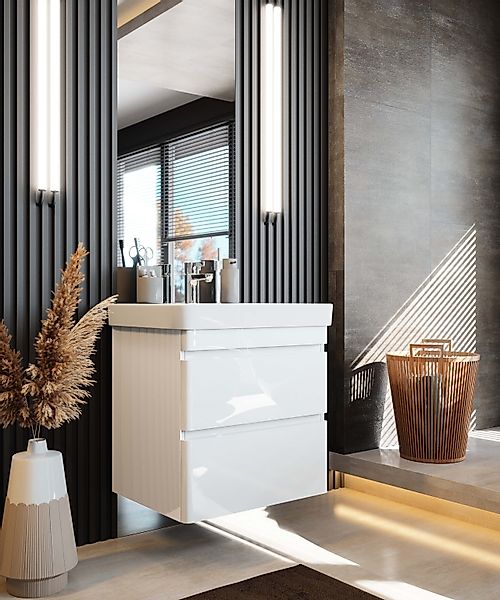 Newroom Waschtisch Axina, Waschbeckenunterschrank inkl. Waschbecken günstig online kaufen