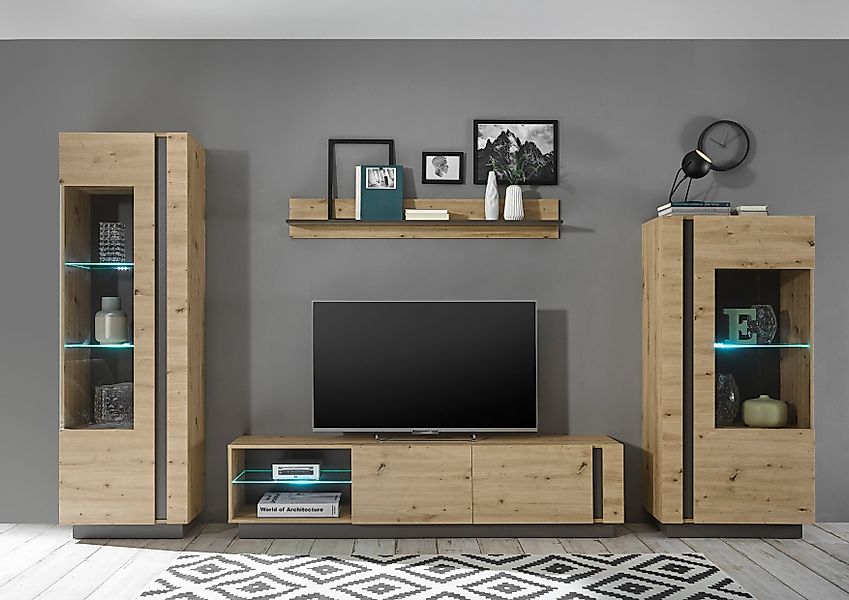 INOSIGN Wohnwand "CLAiR Kombi 22", (Set, 4 St.) günstig online kaufen