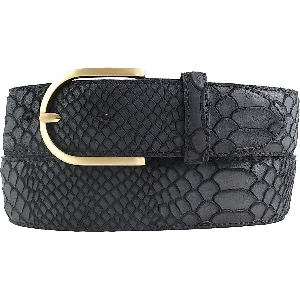 BELTINGER Ledergürtel Damen-Gürtel mit Pythonprägung 4 günstig online kaufen