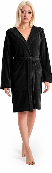 OTTO home Damenbademantel "Sina, ideal für Sauna & Spa, Hotelbademantel, Mo günstig online kaufen