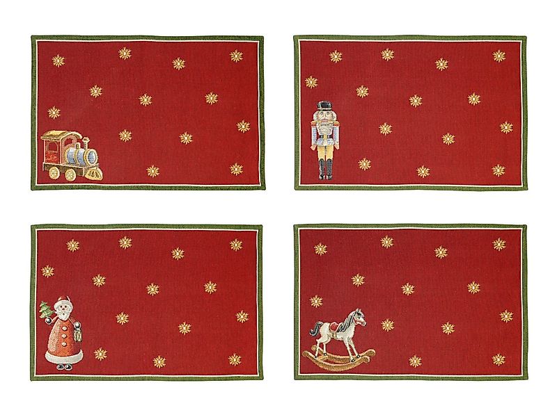 Villeroy & Boch Platzset Toy's Delight Jubiläums-Set Gobelin Platzset 4tlg günstig online kaufen