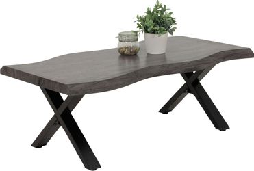HELA Couchtisch GERD, Baumkantenoptik, Breite 110 günstig online kaufen