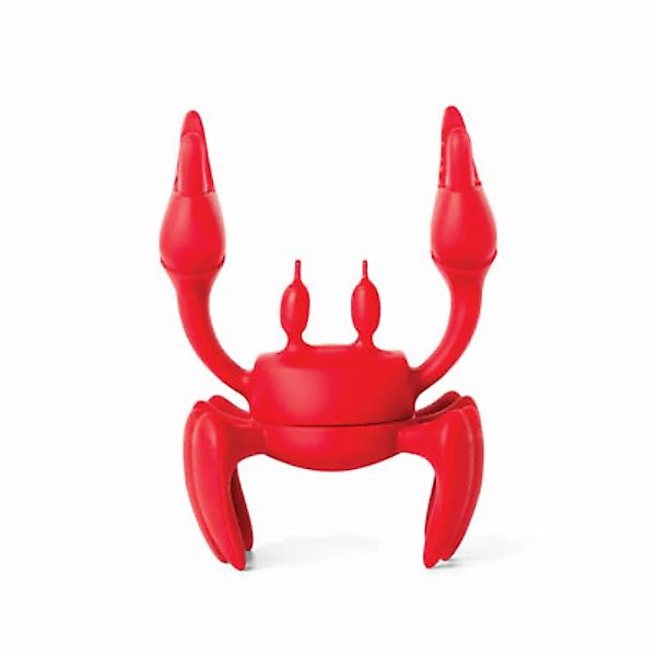 Löffelablage Red le Crabe plastikmaterial rot / Topfdeckel-Offenhalter - Pa günstig online kaufen