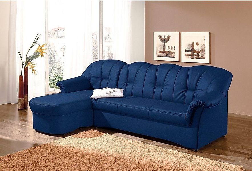 DOMO collection Ecksofa Papenburg, zeitlose Rückensteppung, günstig online kaufen