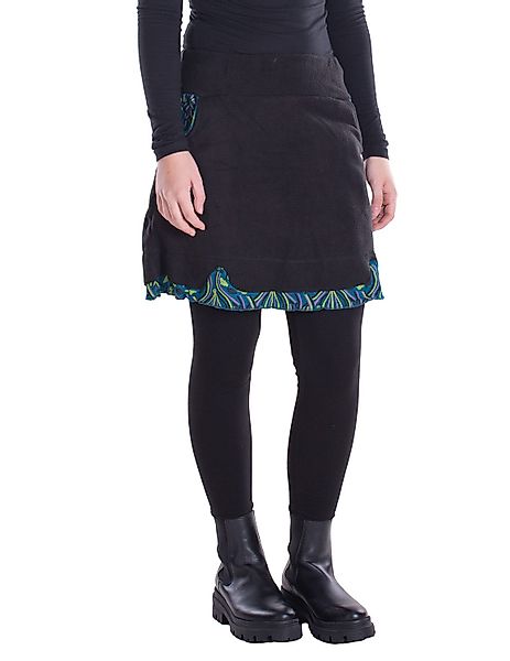 Vishes Minirock Thermorock Damen warme Winterröcke günstig online kaufen