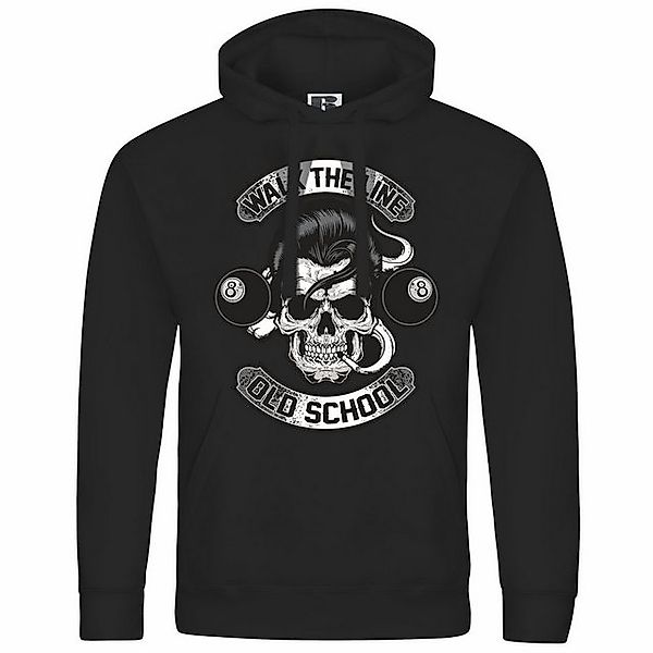 deinshirt Kapuzenpullover Herren Kapuzenpullover Walk the line Mit Print Mo günstig online kaufen