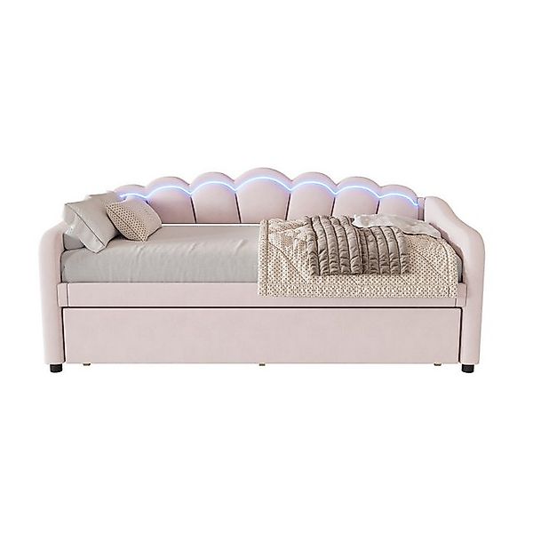Odikalo Schlafsofa Daybett Tagesbett ausziehbarem Fernbedienung günstig online kaufen