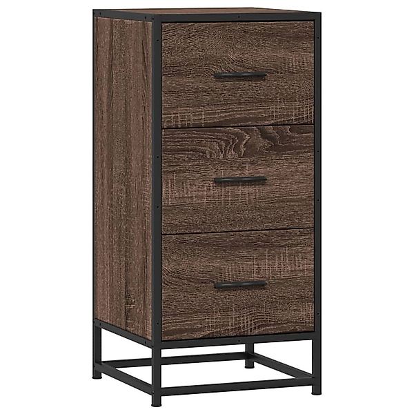 vidaXL Sideboard Sideboard Braun Eichen-Optik 35,5x35x76 günstig online kaufen