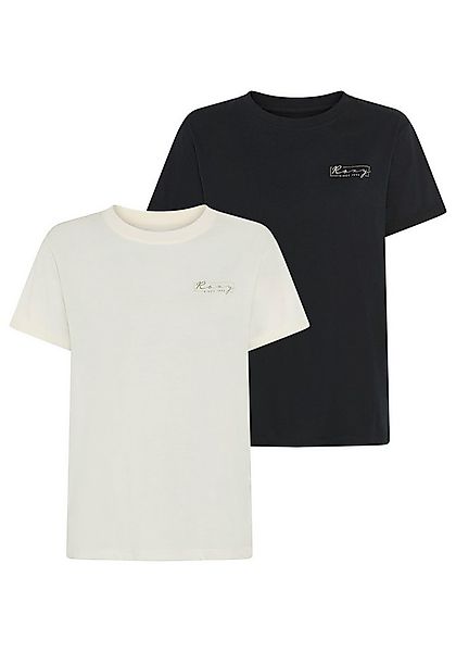 Roxy T-Shirt SPARKLE EVENING SCRIPT COOL (Packung, 2-tlg) günstig online kaufen