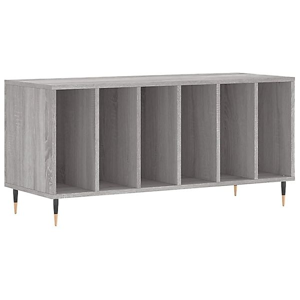vidaXL Media-Regal Plattenschrank Grau Sonoma 100x38x48 günstig online kaufen