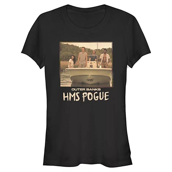 Netflix - Outer Banks - Gruppe Pogue Square - Frauen T-Shirt günstig online kaufen