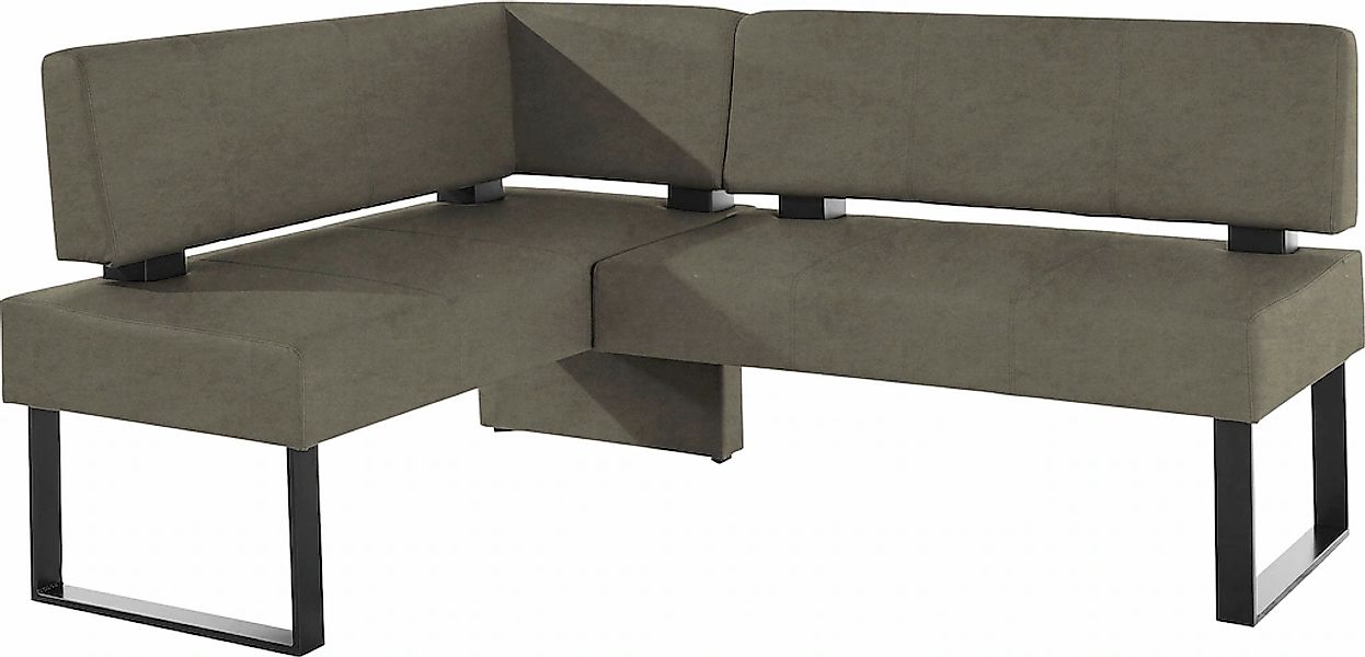 OTTO home Eckbank "Oliver mit Metallgestell, Küchenbank" verschiedene Bezüg günstig online kaufen