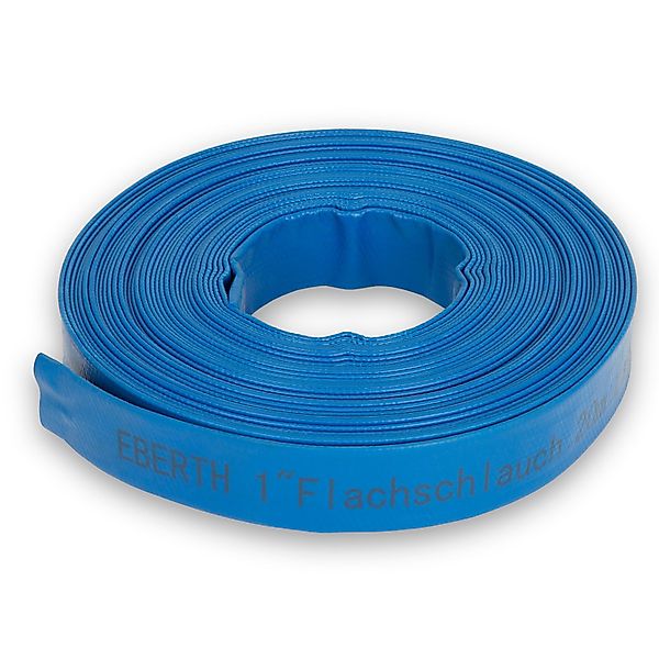 EBERTH Gartenschlauch 1" Flachschlauch für Pumpen günstig online kaufen