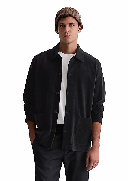 Marc OPolo Sweatjacke "aus schwerem Bio-Baumwoll-Cord" günstig online kaufen