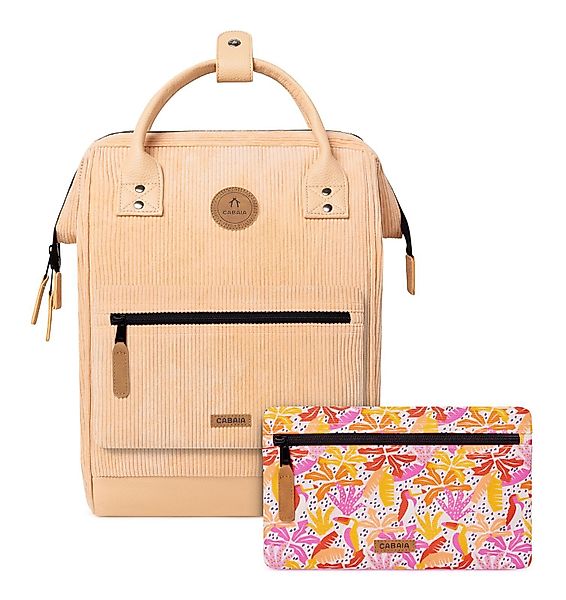 CABAIA Rucksack Recycled Velvet Backpack (Set, günstig online kaufen