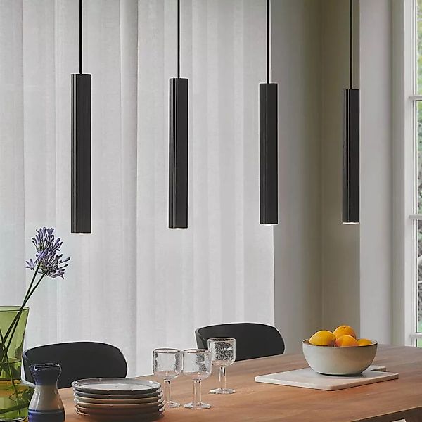 Pendelleuchte Vico 4-Rail in Schwarz GU10 4-flammig günstig online kaufen