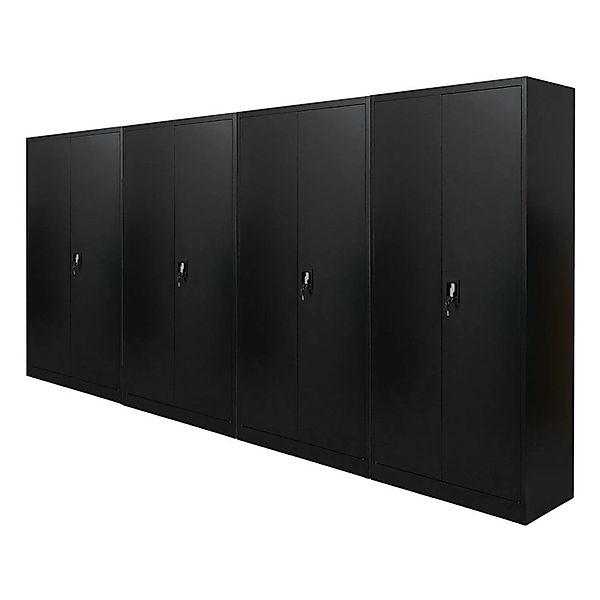 PROREGAL MegaDeal 4x Flügeltürenschrank ELEPHANT Komplett Montiert Mit 2 Tü günstig online kaufen