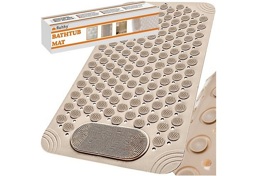 Ruhhy Badematte Rutschfeste Anti-Schimmel-Badematte für Dusche und Badewann günstig online kaufen