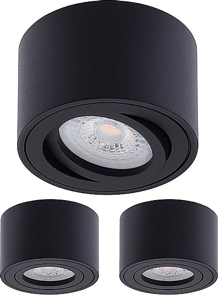 Oktaplex lighting LED Deckenstrahler 3 Stück günstig online kaufen