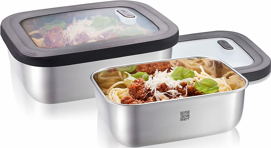 GEFU Aufbewahrungssystem "PROVIDO" Set, 2 Stk. tlg. luftdicht, auslaufsiche günstig online kaufen