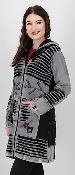 DEPROC Active Fleecejacke "Patchwork NUNAVUT LONG WMN" auch in Großen Größe günstig online kaufen