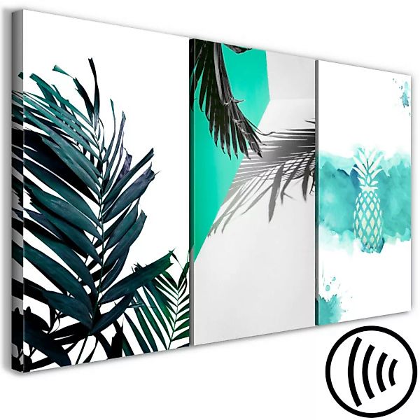 Wandbild Palm Paradise (3 Parts) XXL günstig online kaufen