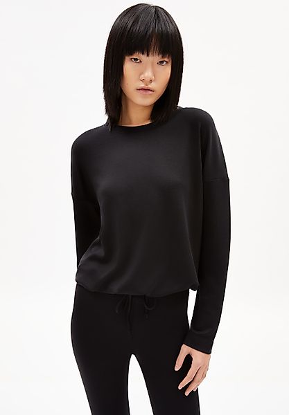 Sweatshirt MAAILAA in black von ARMEDANGELS günstig online kaufen