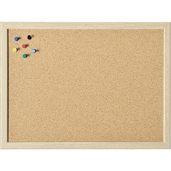 magnetoplan® Pinnwand Korktafel 121921 40x30cm braun günstig online kaufen