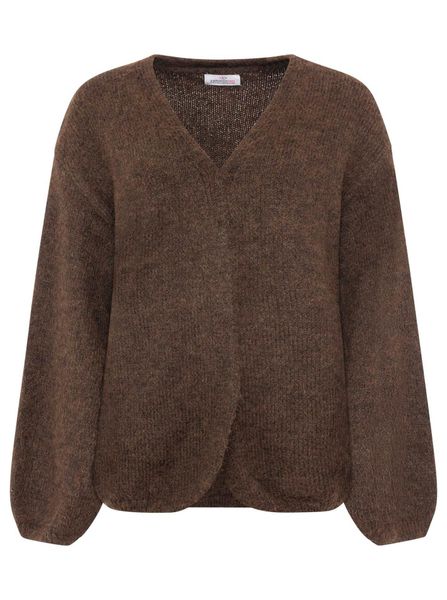 Zwillingsherz Strickjacke offen, ohne Verschluss, mit günstig online kaufen