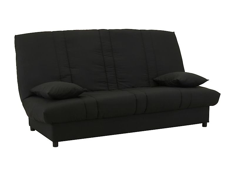 Schlafsofa Klappsofa - Stoff - Schwarz - FARWEST III günstig online kaufen